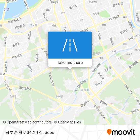 남부순환로342번길 map