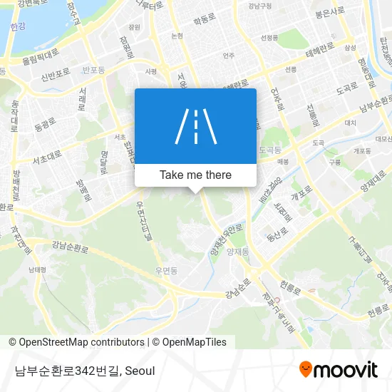 남부순환로342번길 map