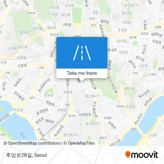 후암로28길 map