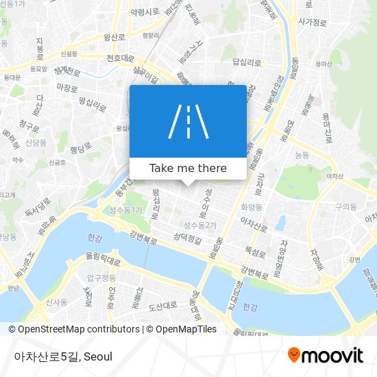 아차산로5길 map