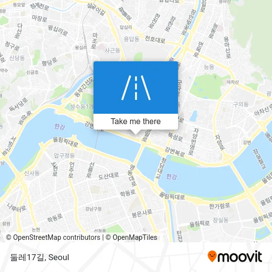 둘레17길 map