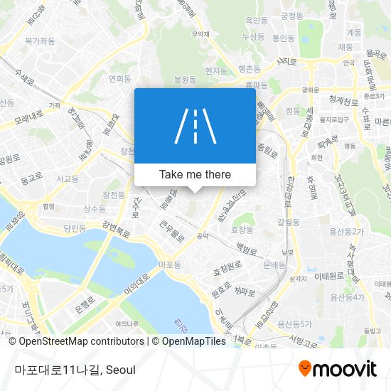 마포대로11나길 map