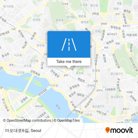 마포대로6길 map