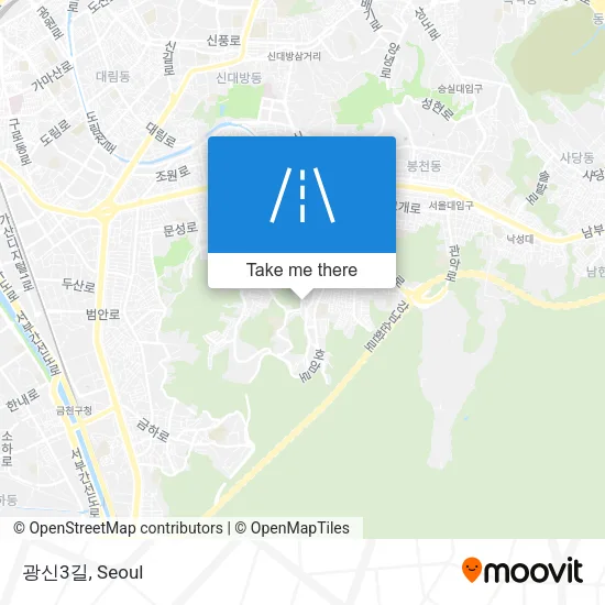 광신3길 map