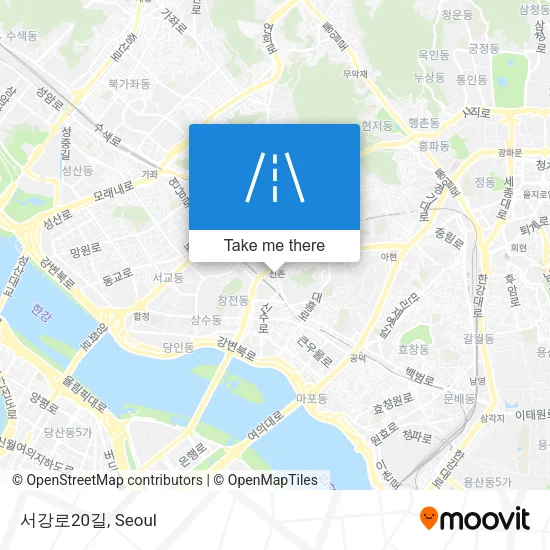 서강로20길 map