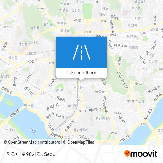 한강대로98가길 map