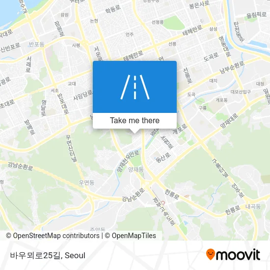 바우뫼로25길 map