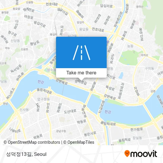 성덕정13길 map