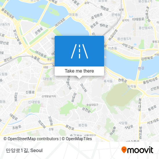 만양로1길 map