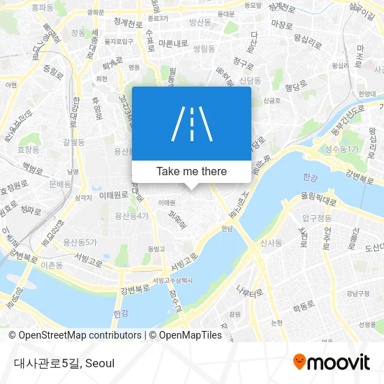대사관로5길 map