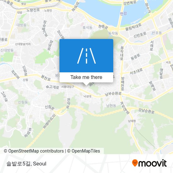 솔밭로5길 map
