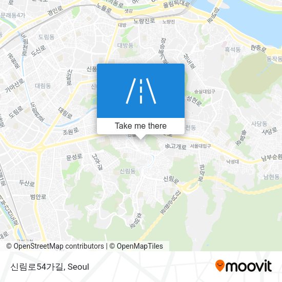 신림로54가길 map
