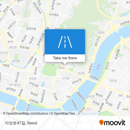 자양로47길 map