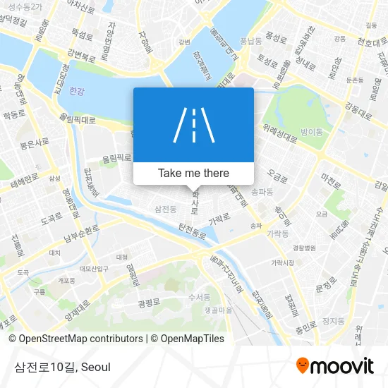삼전로10길 map