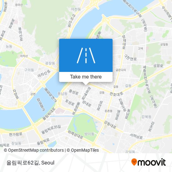 올림픽로62길 map