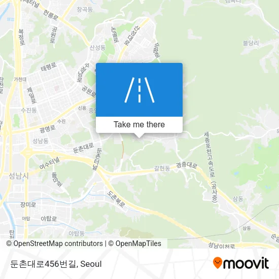 둔촌대로456번길 map
