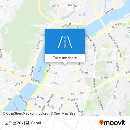 고덕로20가길 map