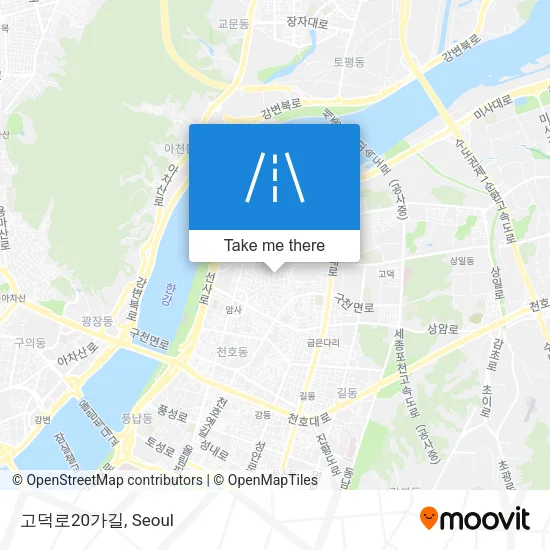 고덕로20가길 map