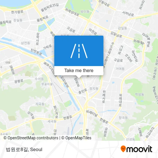 법원로8길 map