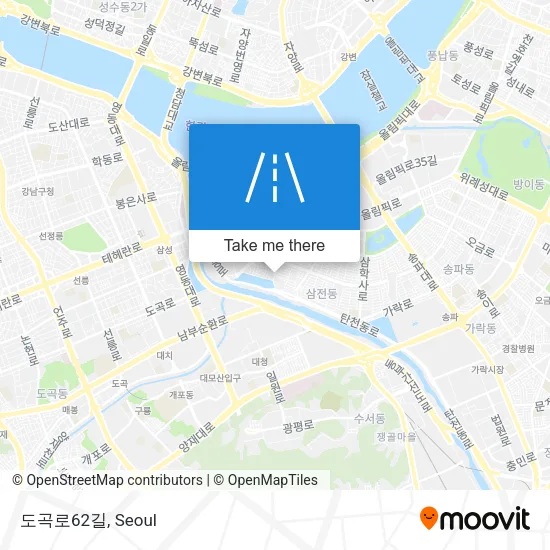 도곡로62길 map