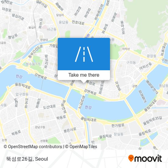 뚝섬로26길 map