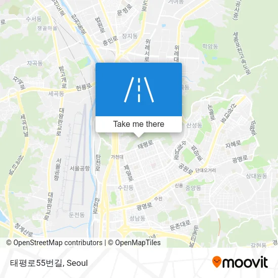 태평로55번길 map