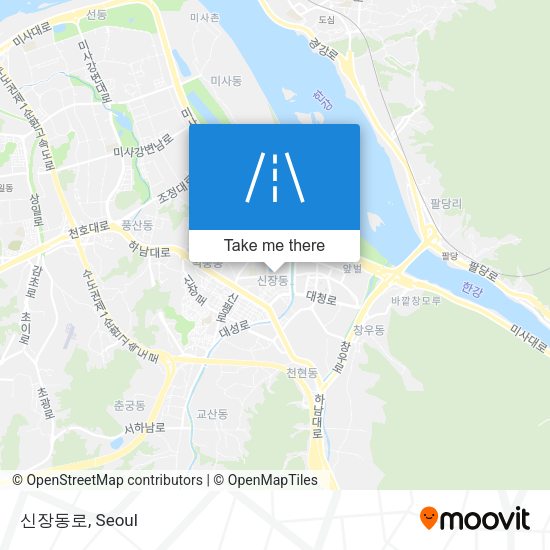 신장동로 map
