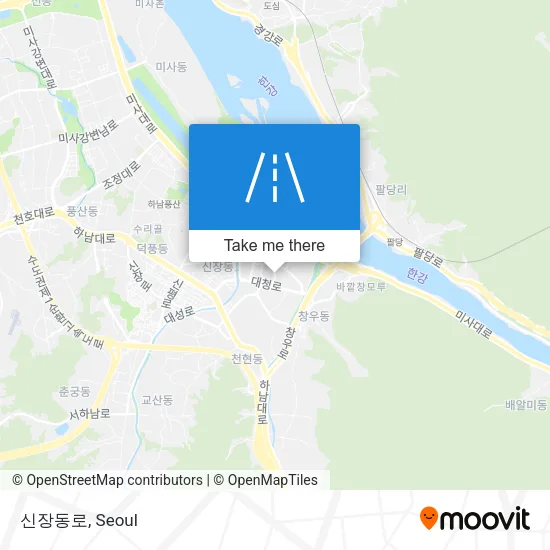 신장동로 map