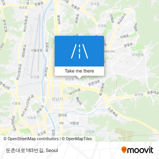 둔촌대로183번길 map