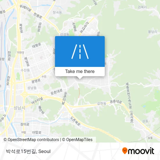 박석로15번길 map