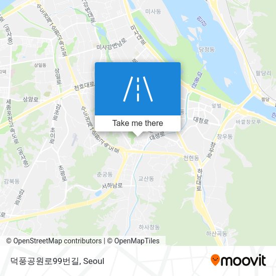 덕풍공원로99번길 map