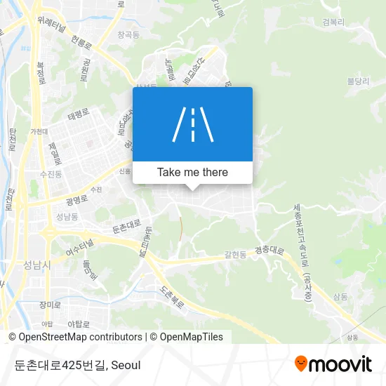 둔촌대로425번길 map