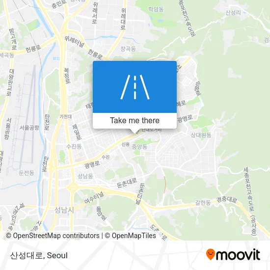 산성대로 map