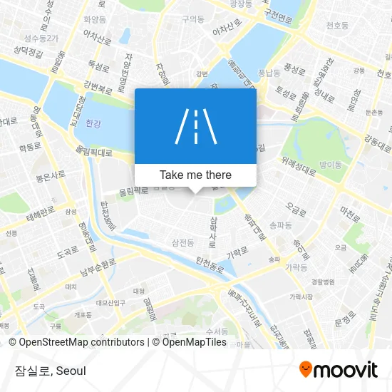 잠실로 map