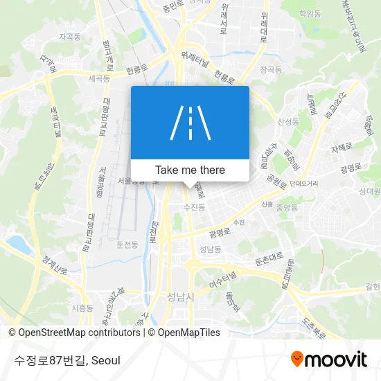수정로87번길 map