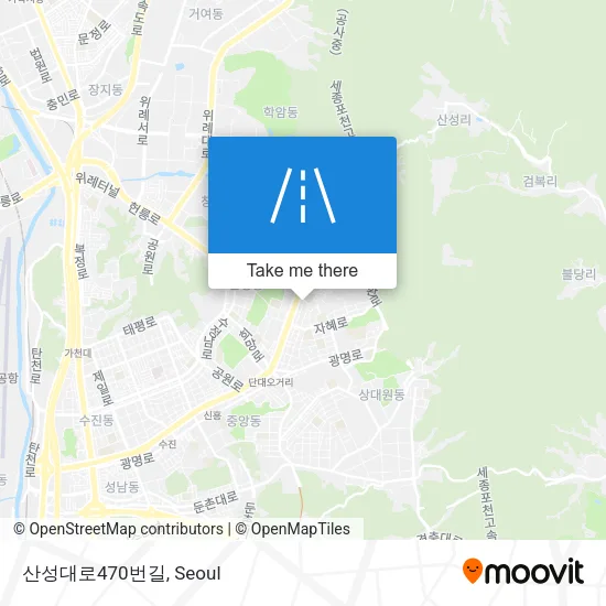 산성대로470번길 map