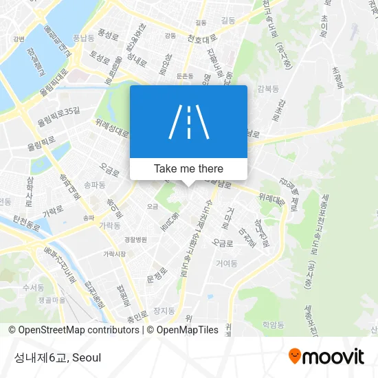 성내제6교 map