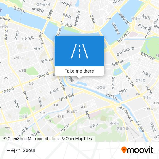 도곡로 map