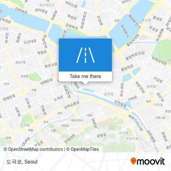 도곡로 map