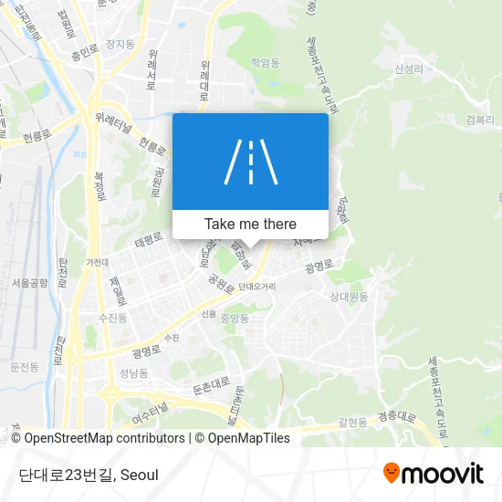 단대로23번길 map