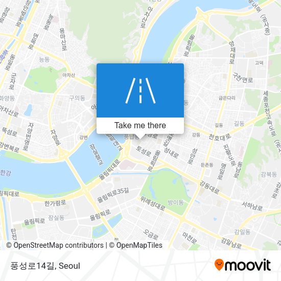 풍성로14길 map