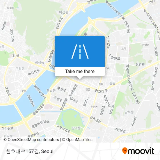 천호대로157길 map