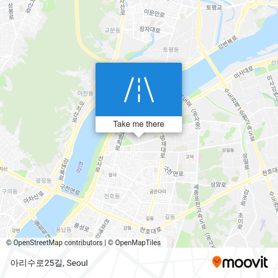 아리수로25길 map