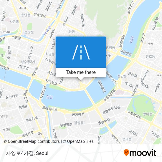 자양로4가길 map