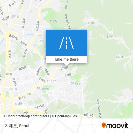 자혜로 map