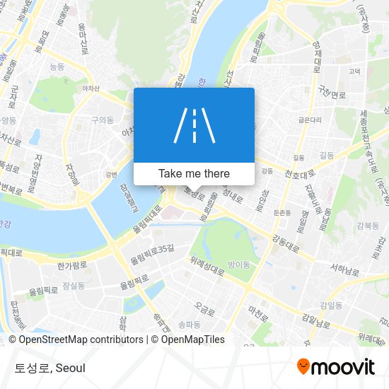 토성로 map