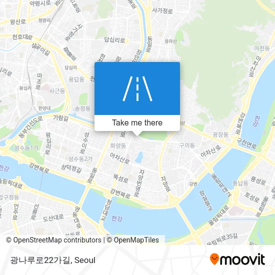 광나루로22가길 map