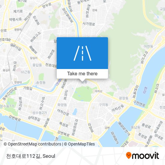 천호대로112길 map