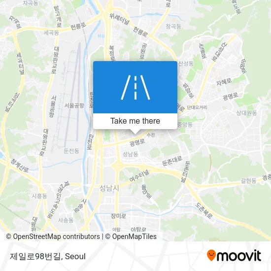 제일로98번길 map