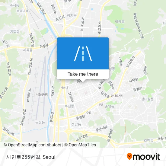 시민로255번길 map